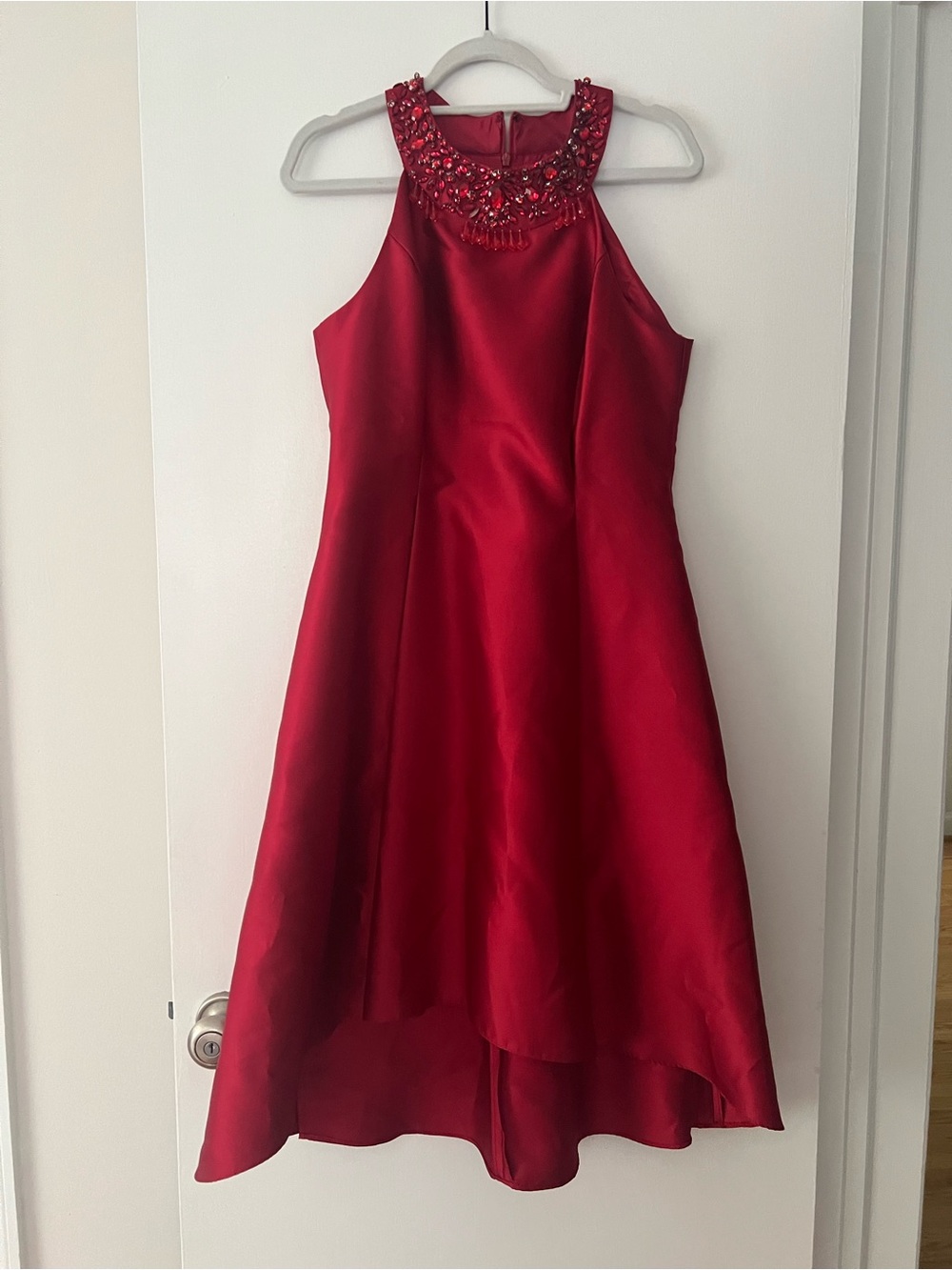 Adriana Papell beaded Halter Dress